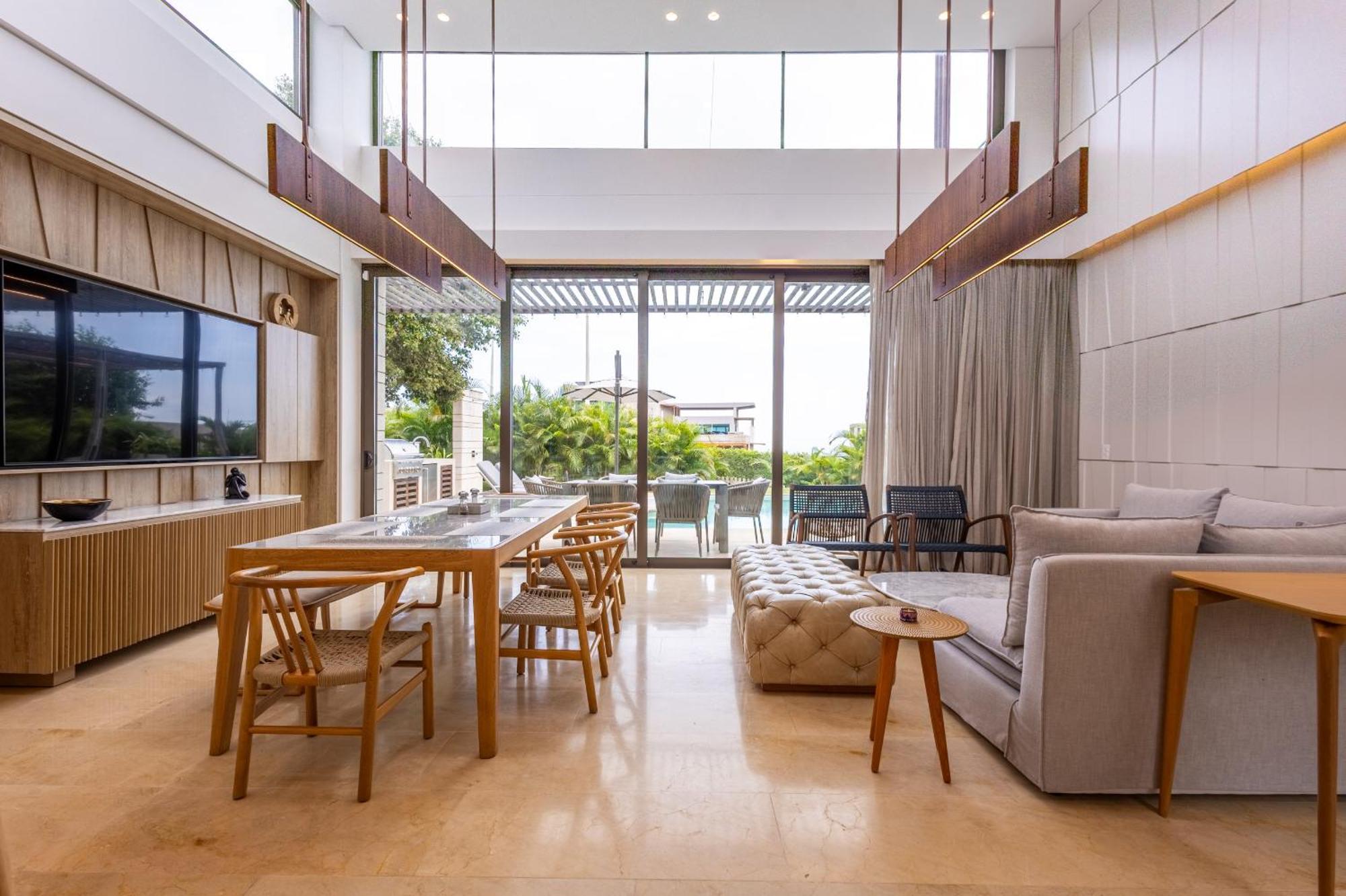 Incredible 4br With Ocean View In Calablanca Villa Cartagena